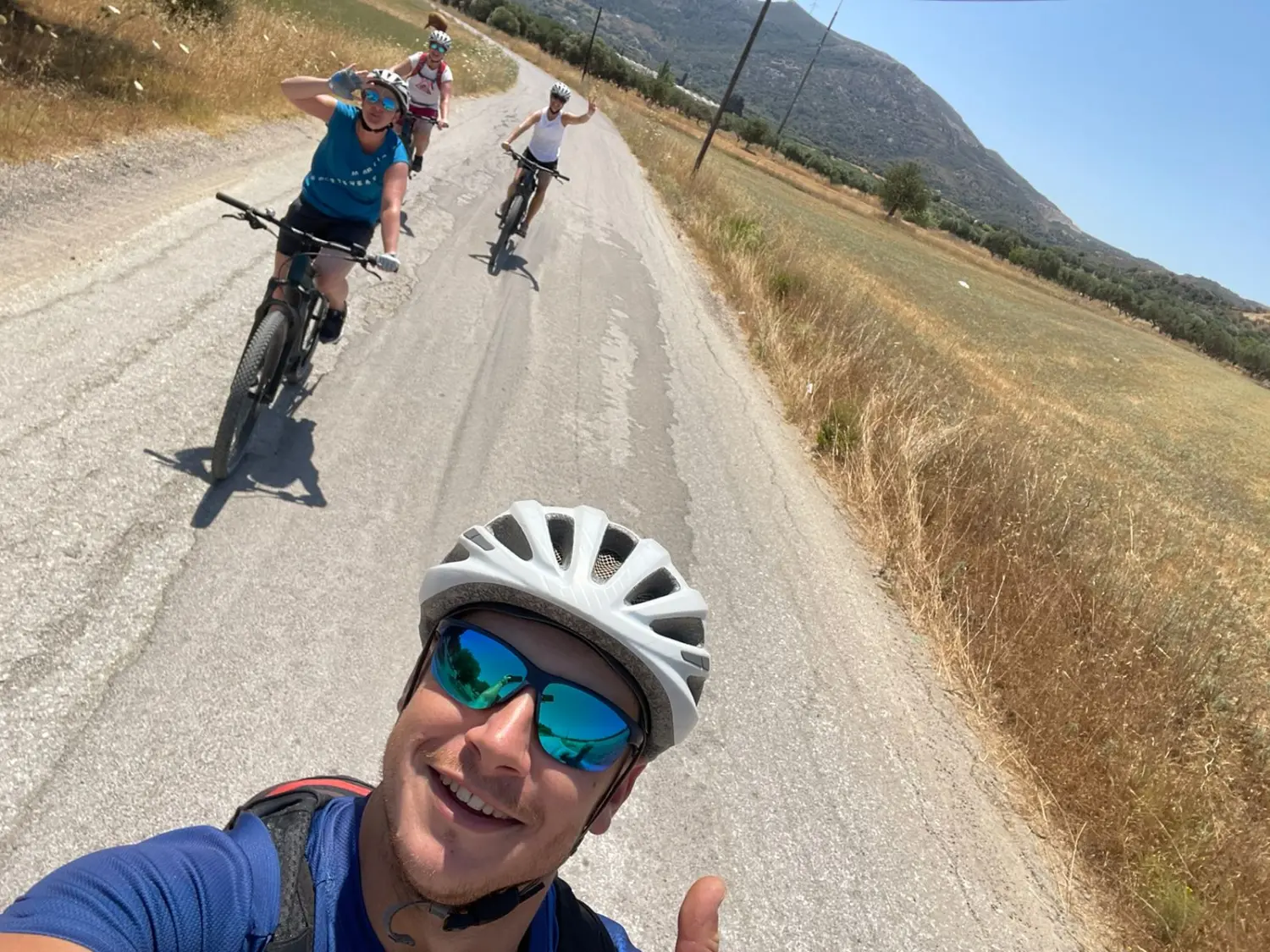 Mann von Dodekanes Bikes 