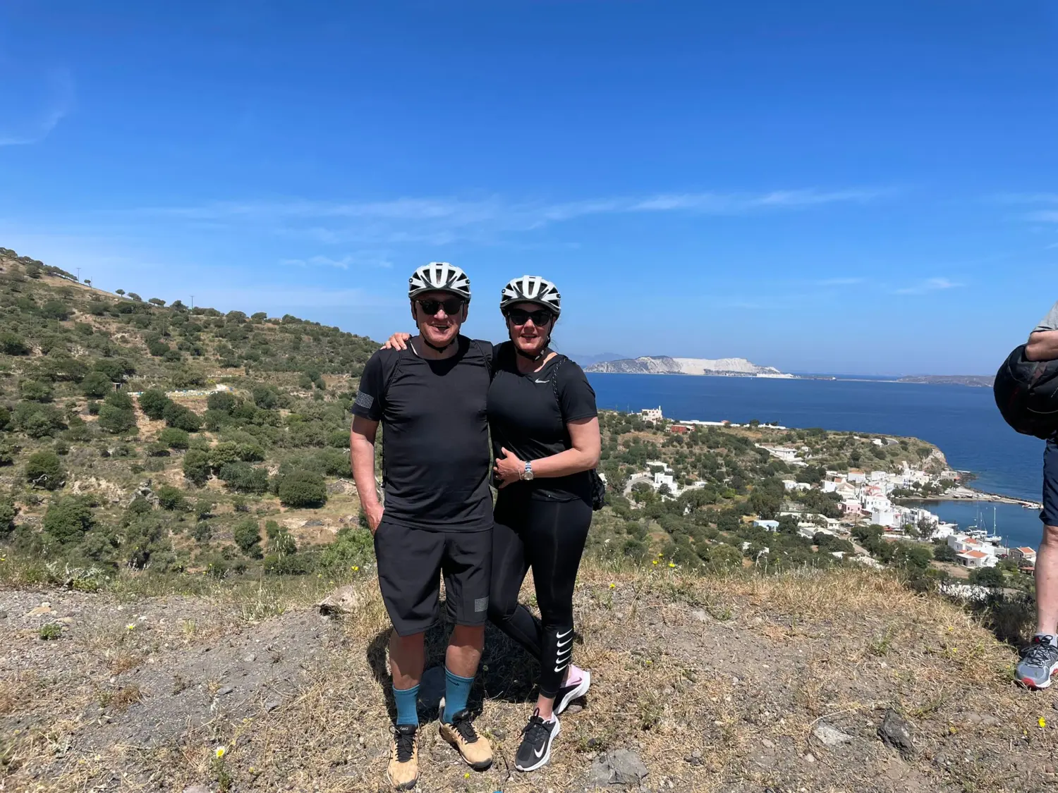 Mann, Frau von Dodekanes Bikes 