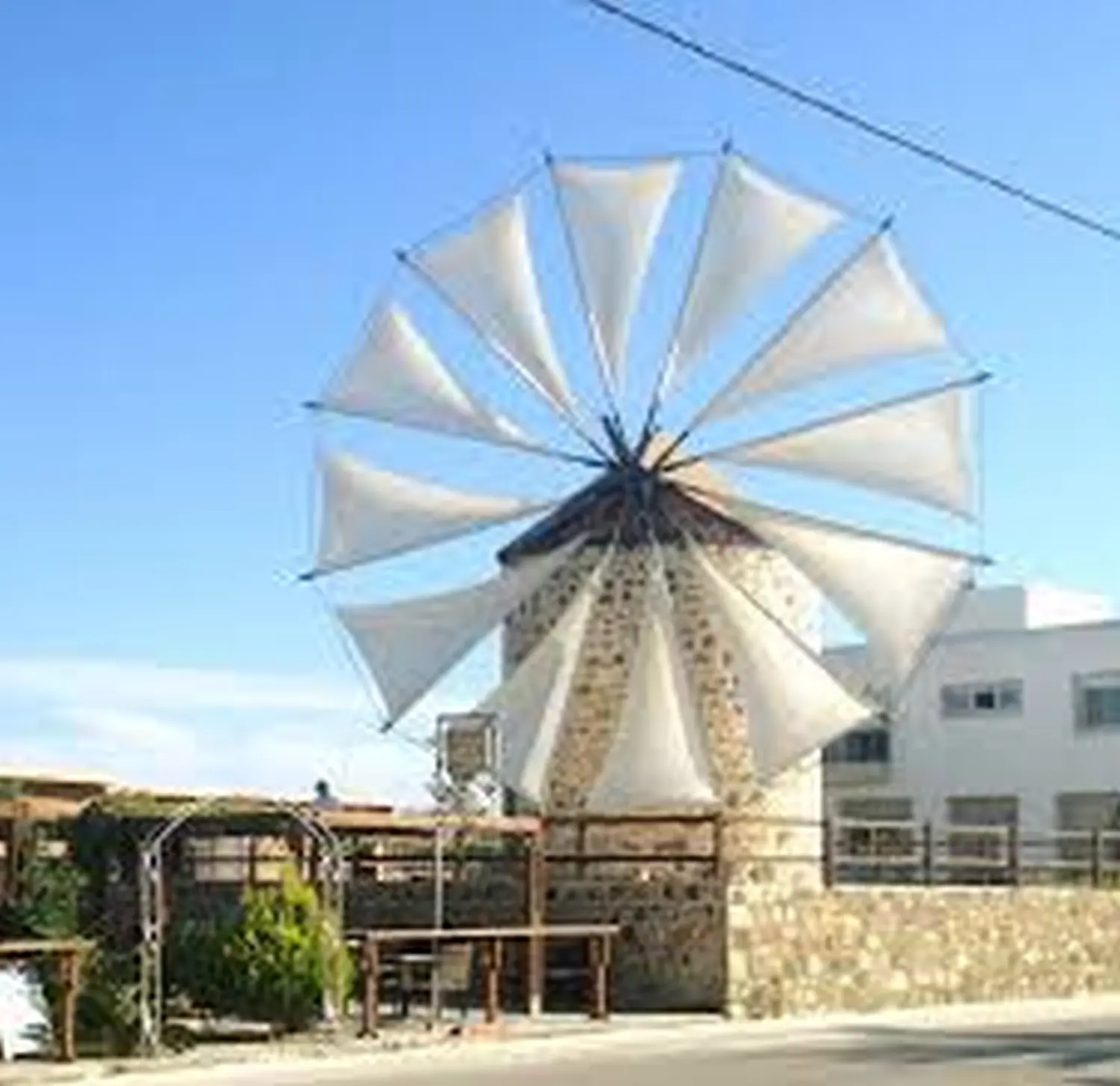 Windmühle von Dodekanes Bikes  